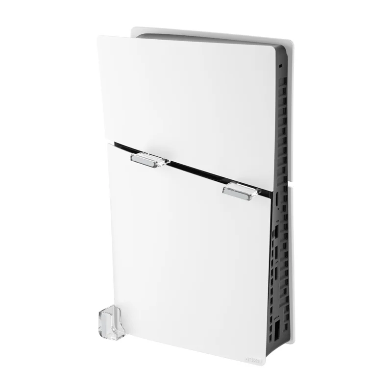 AOLION 1 Pair For Sony PS5 Slim Horizontal Place Storage Holder Mount Display Stand Game Console Accessory - Disc Edition / Square