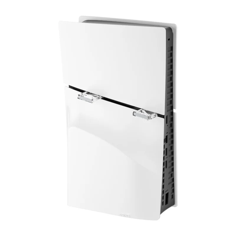 AOLION 1 Pair For Sony PS5 Slim Horizontal Place Storage Holder Mount Display Stand Game Console Accessory - Disc Edition / Square