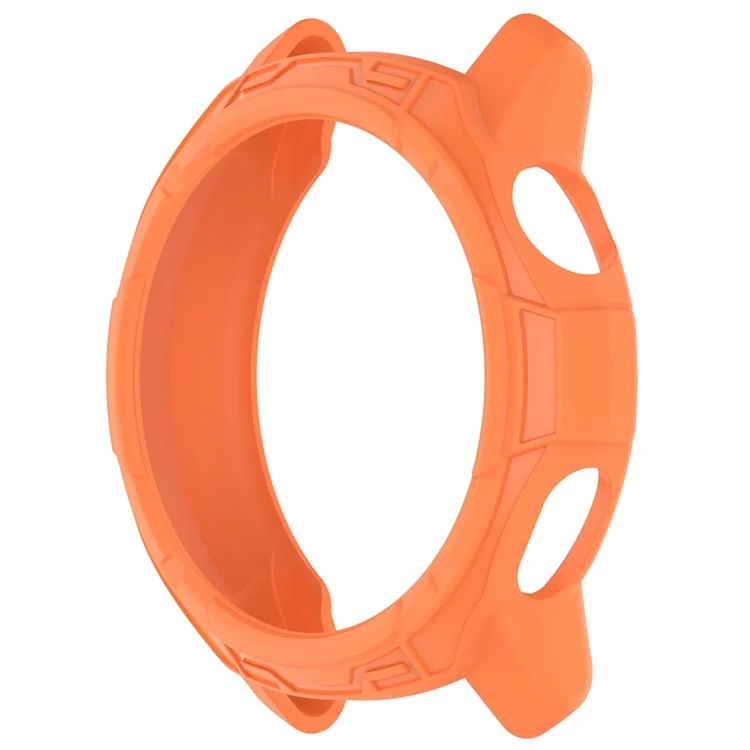 Для Coros Pace 3 Anti-collision TPU Watch Case Hollow Protective Frame - Оранжевый