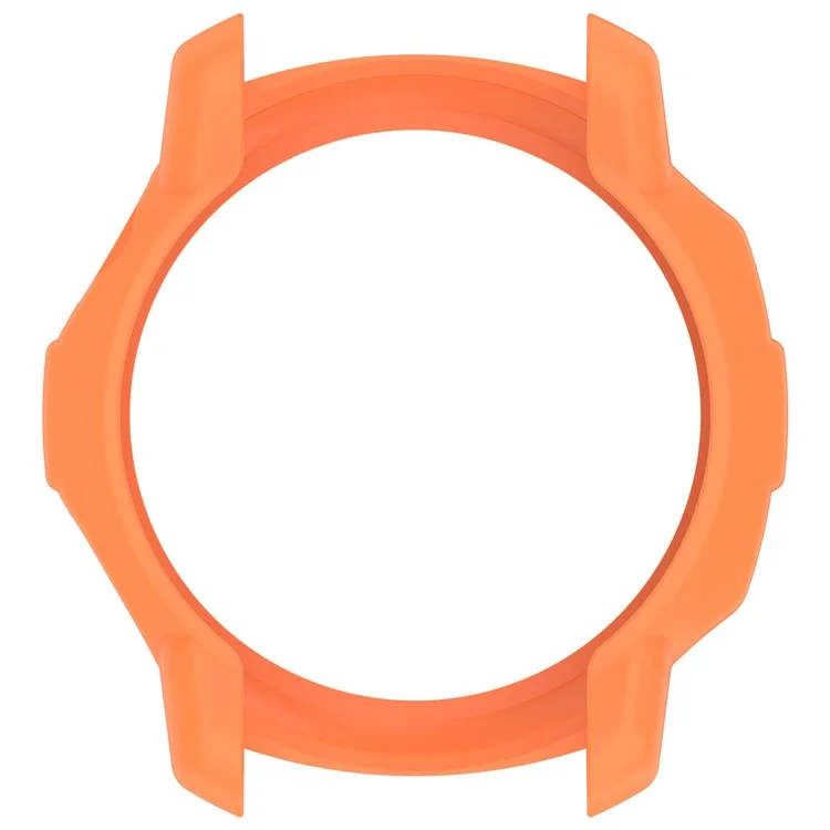Для Coros Pace 3 Anti-collision TPU Watch Case Hollow Protective Frame - Оранжевый