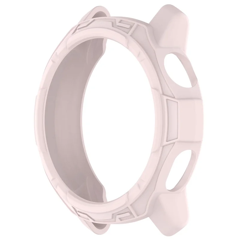 For Coros Pace 3 Anti-collision TPU Watch Case Hollow Protective Frame - Light Pink