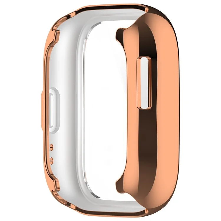 Watch Case for Huami Amazfit Active (A2211) Electroplating Frame TPU Cover - Electroplating Rose Gold
