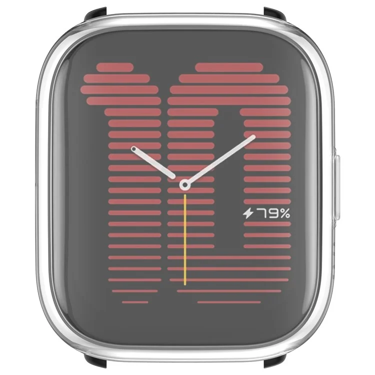 Para Huami Amazfit Active (A2211) Soft TPU Capa Protetora de Relógio - Transparente