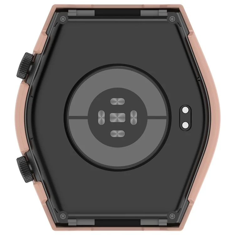 Protective Cover for Xiaomi Watch H1 Hard PC Watch Case with Tempered Glass Screen Protector - Pink