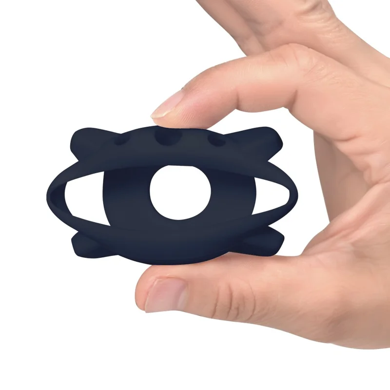 Beschermende rand van zacht siliconen voor Huami Amazfit Stratos 2 horloge - Middernachtblauw