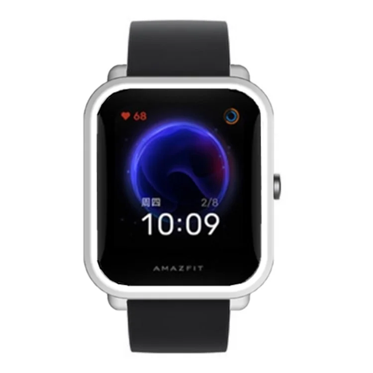Pour le Huami Amazfit Bip Pop / Bip / Bip U Watch Case Scratch-proof Soft TPU Frame Cover - Blanc