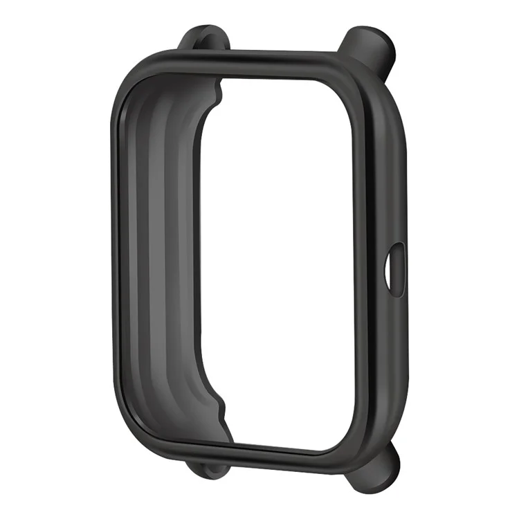 Pour Huami Amazfit Bip / Amazfit Bip U / Amazfit Bip Pop Case TPU Electroplating Watch Frame Cover - Noir