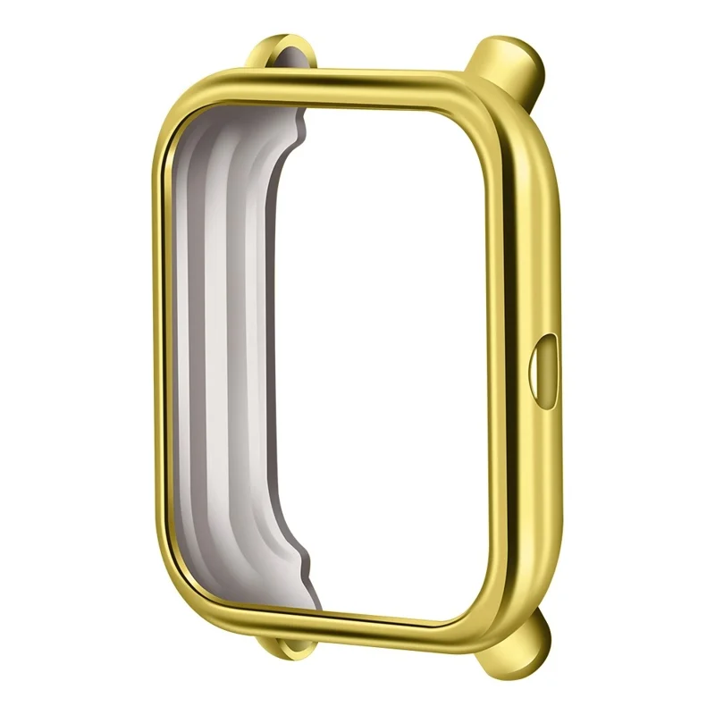 For Huami Amazfit Bip / Amazfit Bip U / Amazfit Bip Pop Case TPU Electroplating Watch Frame Cover - Gold