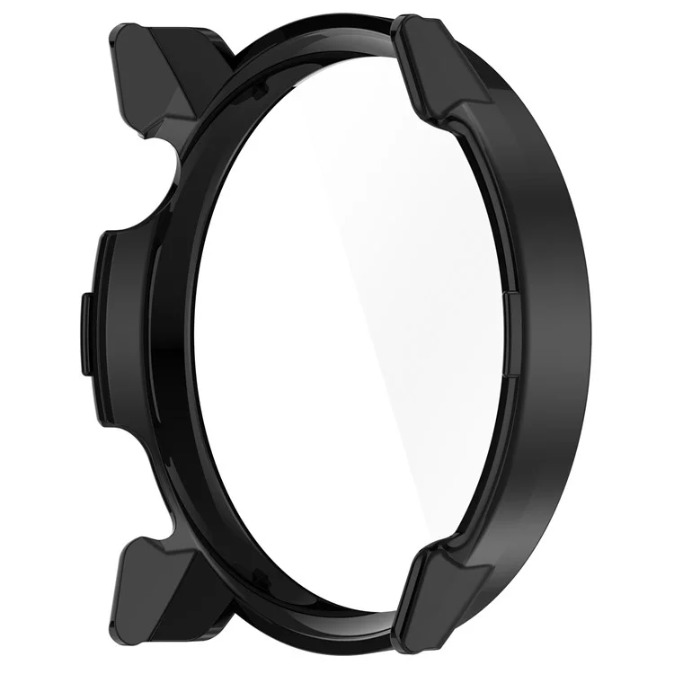 Para Coros Pace 3 Protective Case Hard PC Watch Cover com Protetor de Tela de Vidro Temperado - Preto