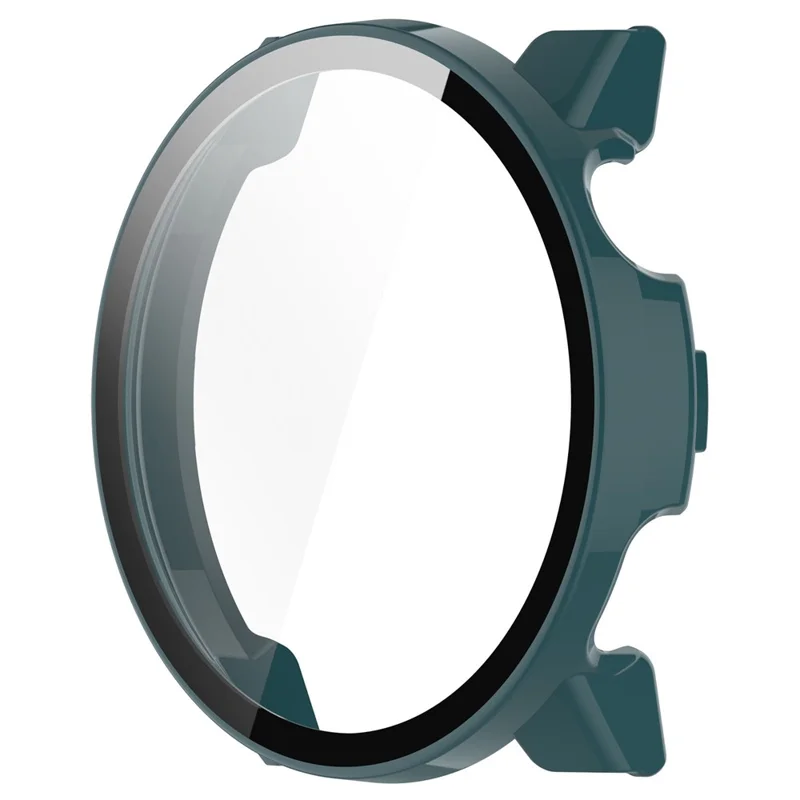 Para el Coros Pace 3 Funda Protectora Dura de PC Cubierta de Reloj con Protector de Pantalla de Vidrio Templado - Pine Needle Green