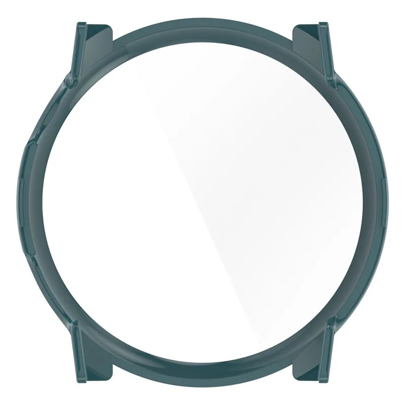 Para el Coros Pace 3 Funda Protectora Dura de PC Cubierta de Reloj con Protector de Pantalla de Vidrio Templado - Pine Needle Green