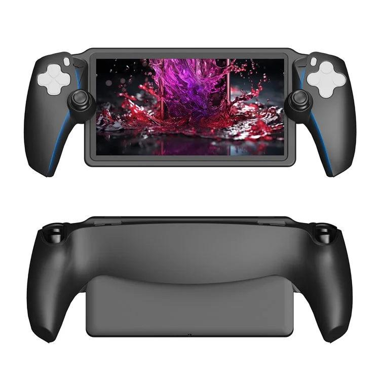 JYS JYS-P5183 Силиконовый защитный чехол для консоли портативной игры PS5 Portal - Черный