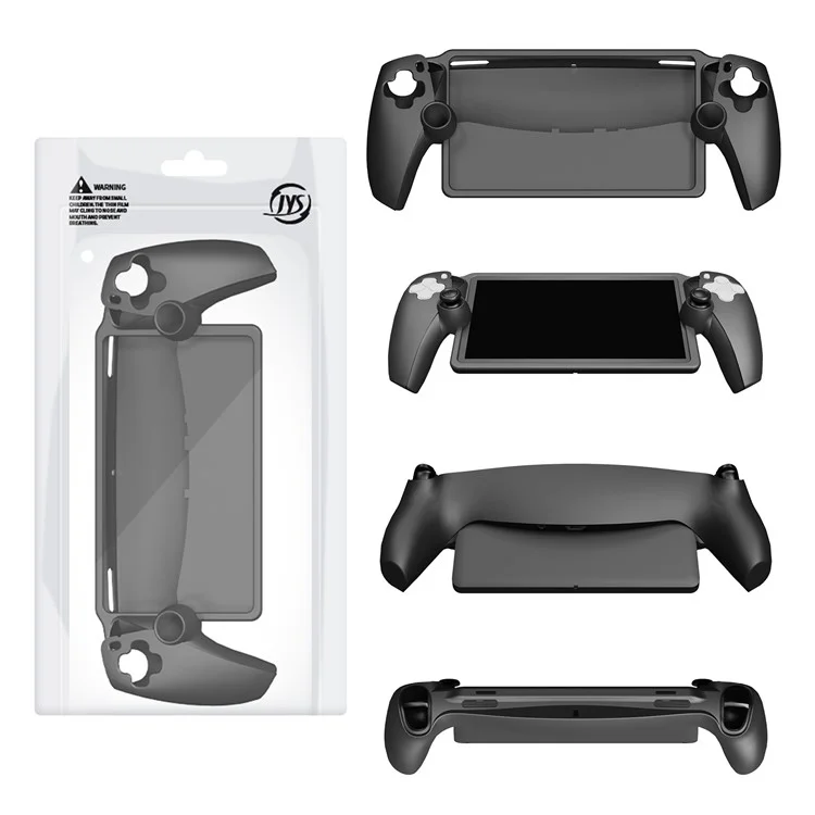JYS JYS-P5183 Силиконовый защитный чехол для консоли портативной игры PS5 Portal - Черный