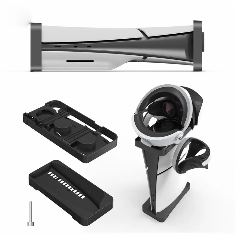Горизонтальная подставка JYS JYS-P5178 для игровой консоли Sony PS5 Slim Disc / Digital - черная