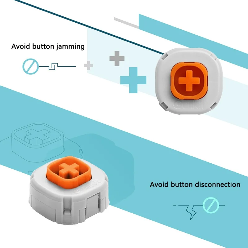 GULIKIT NS33 4Pcs Long Life Mechanical Button for Gulikit Kingkong 2 Pro Game Controller Joystick