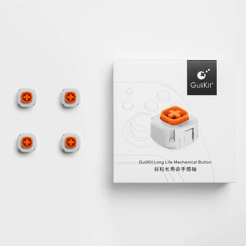 GULIKIT NS33 4Pcs Long Life Mechanical Button for Gulikit Kingkong 2 Pro Game Controller Joystick