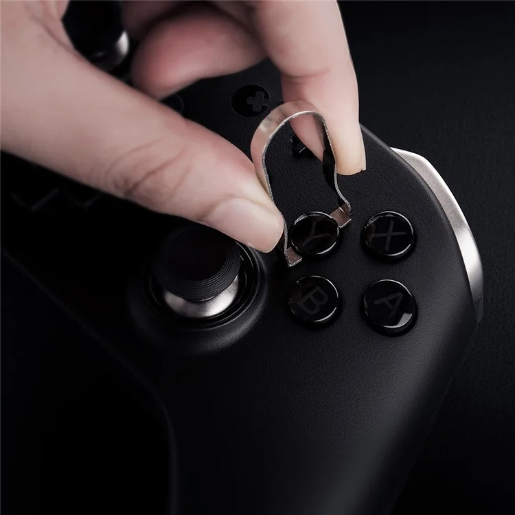 GULIKIT NS32 King Kong 2 Pro NS08 NS09 Game Controller Keycap Press Button ABS Cover for A, B, X, Y Keys - Black
