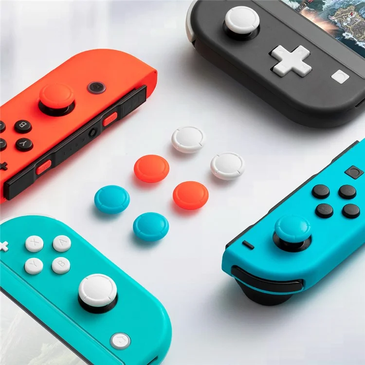 GULIKIT NS42 6Pcs Hall Joystick Replacement Cap für Nintendo Swicth OLED Lite JOY-CON