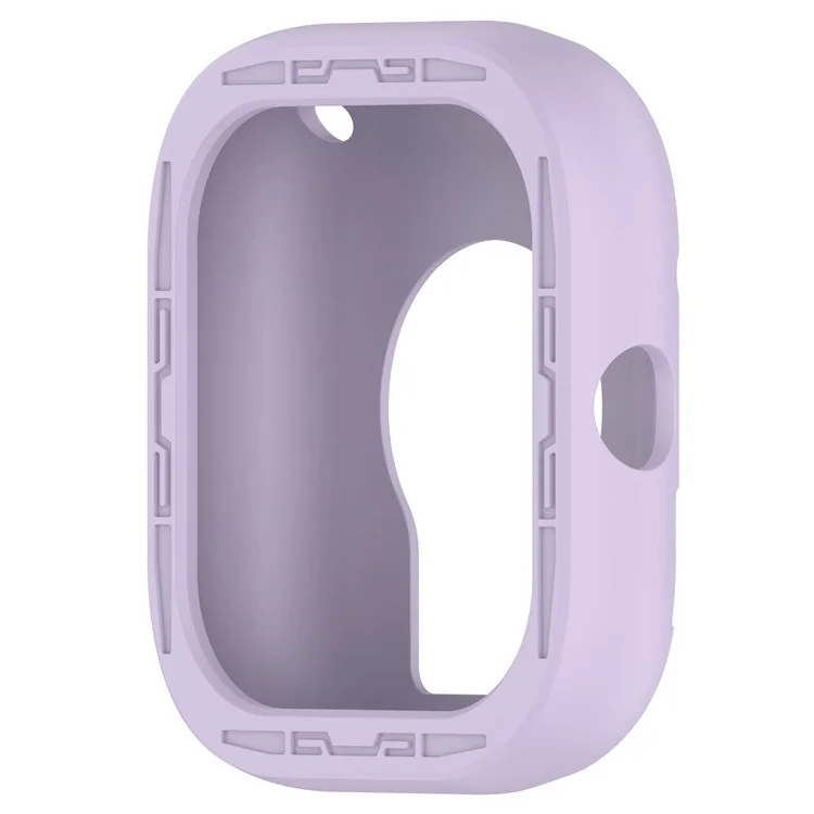 Para Xiaomi Redmi Watch 4 Capa Protetora de Silicone Resistente a Arranhões - Roxa
