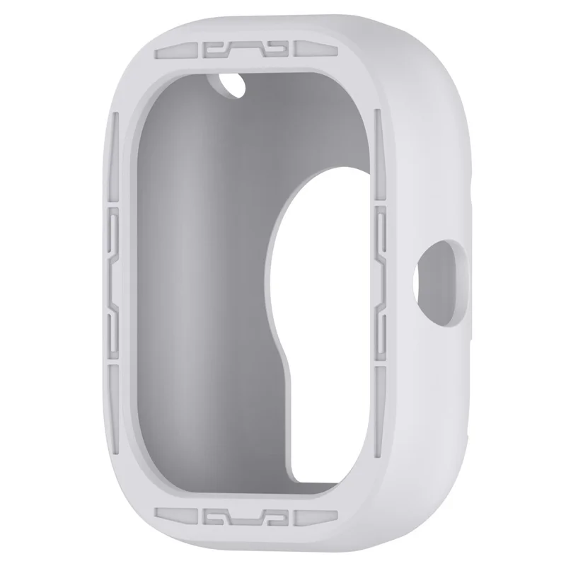 For Xiaomi Redmi Watch 4 Silicone Protective Cover Scratch-Resistant Watch Case - Grey