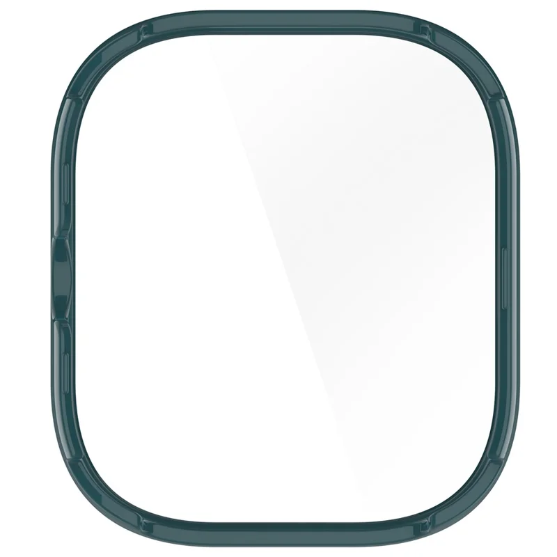 For Xiaomi Redmi Watch 4 Full Protective Case PC Watch Cover with Tempered Glass Screen Protector - Green