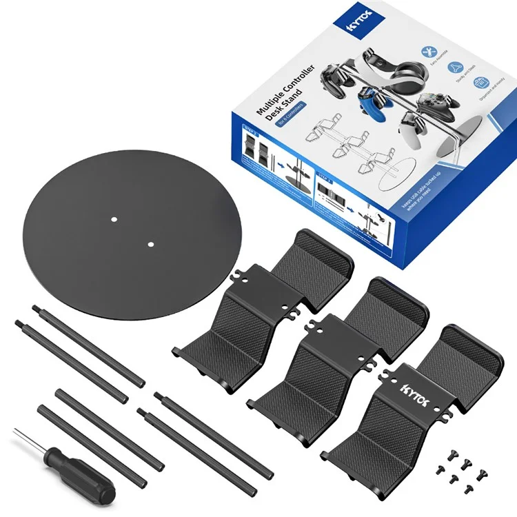 KYTCK Für PS5 / Xbox / Nintendo Switch Gamecontroller-Ständer Kopfhörerhalter
