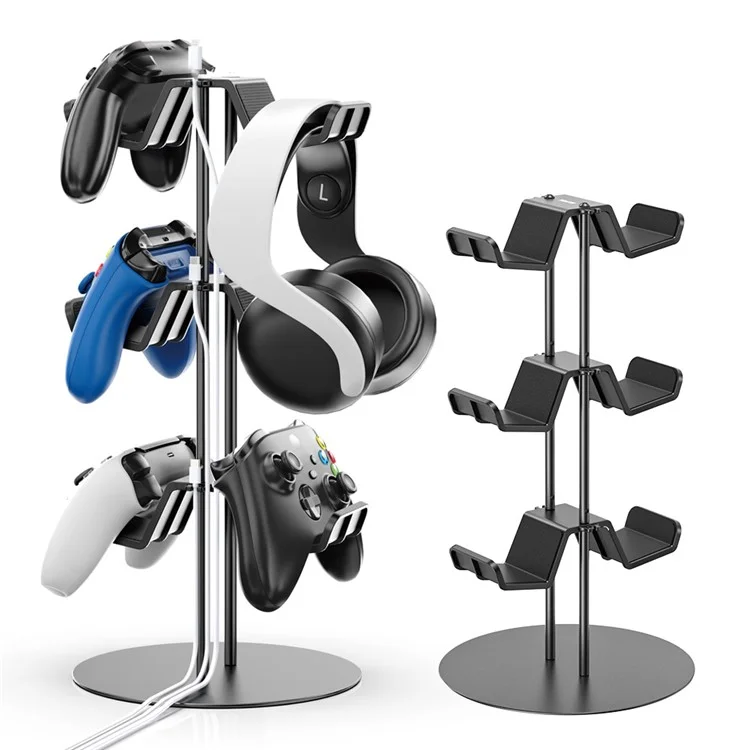 KYTCK Für PS5 / Xbox / Nintendo Switch Gamecontroller-Ständer Kopfhörerhalter