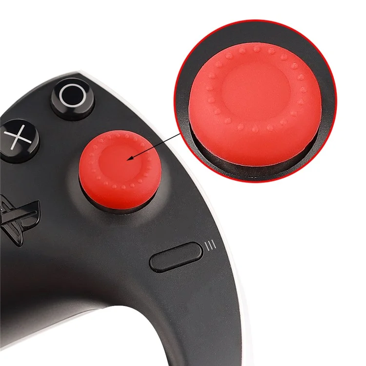 Para Sony PlayStation VR2 Capa de Silicone para Headset + Proteção de Lente + 2 Protetores de Polegar - Preto
