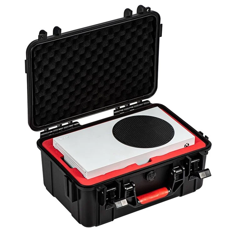 DEVASO Pour Microsoft Xbox Series S Boîte de transport portable antichoc et étanche PP Étui de transport pour console de jeu