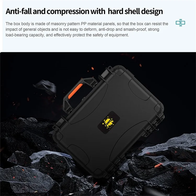 DEVASO Pour Microsoft Xbox Series S Boîte de transport portable antichoc et étanche PP Étui de transport pour console de jeu