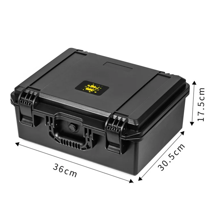 DEVASO Para Microsoft Xbox Series X Caixa de Armazenamento Portátil PP Caixa de Transporte à Prova d'Água Anti-choque para Console de Jogo