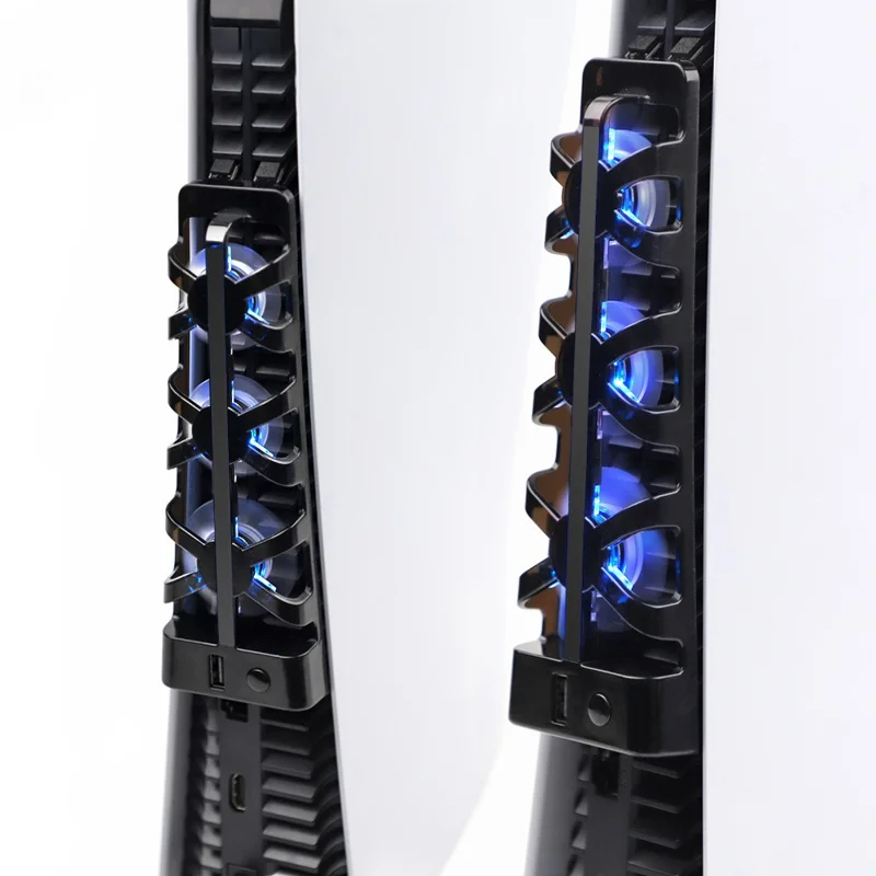 DOBE TP5-1523 Ventilatore di raffreddamento portatile con uscita USB per la console di gioco Sony PS5 - Nero