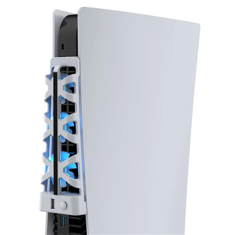 DOBE TP5-1523 Portable Cooling Fan with USB Output for Sony PS5 Game Console - White