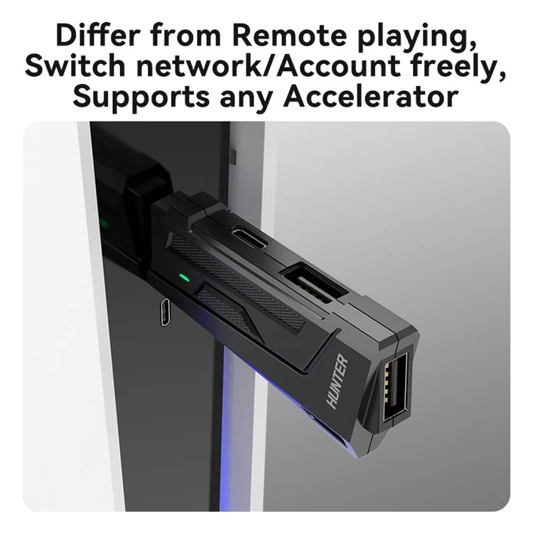 GAMWING Mix Master Blader Konverter + Hunter Adapter Videospiel-Zubehör