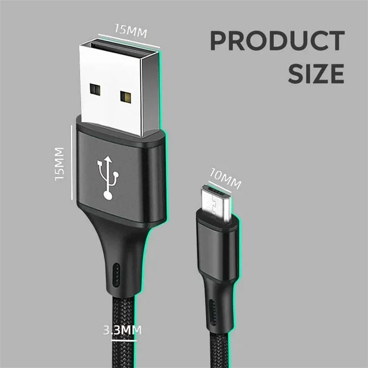 For Sony PS4 USB to Micro-USB Charging Cable Game Controller Charger Cord, 3m