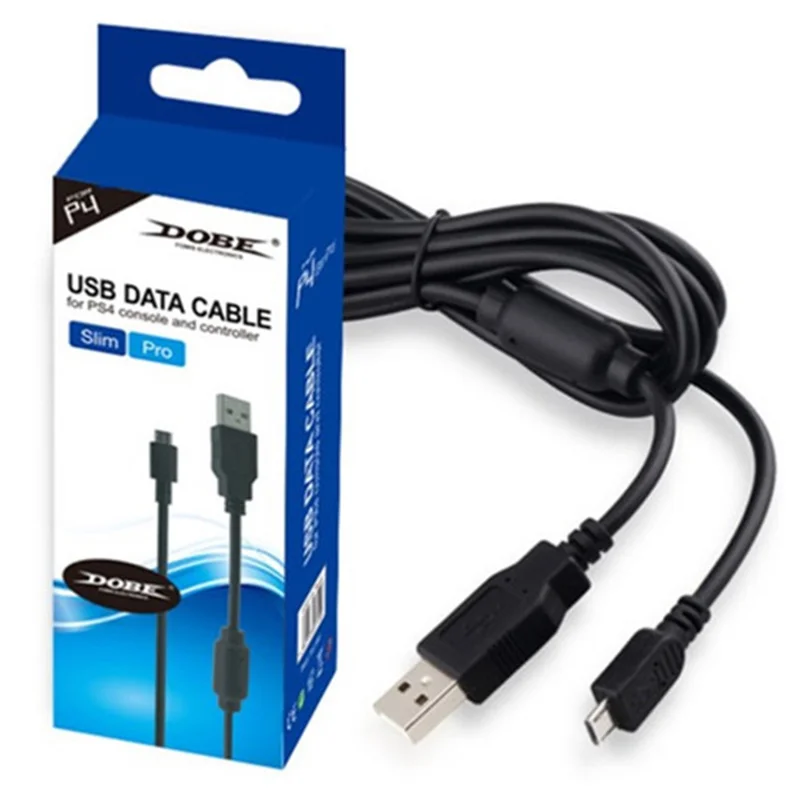 DOBE TP4-813 Para Sony PS4 / Slim / Pro / Xbox One / PC Game Controller Cabo de Carregamento, 1,8m