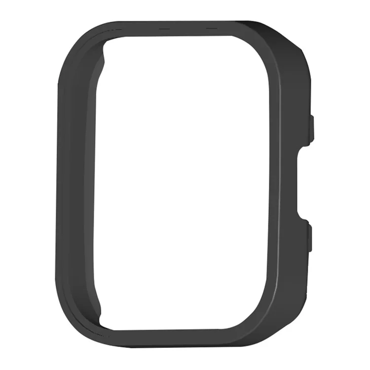 Pour Huami Amazfit Bip 5 Montre Étui Dur PC à Demi Enveloppé Housse de Protection - Noir