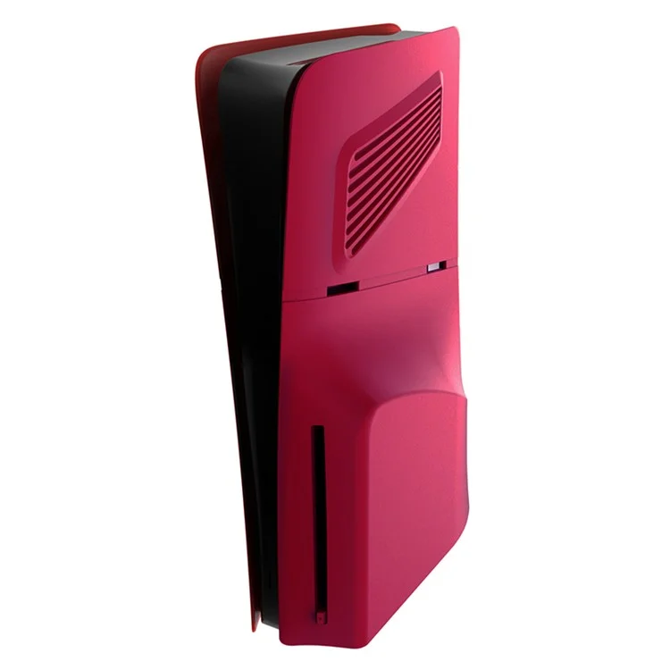 KJH P5D-005 для PS5 Slim Disc Edition ABS-чехол с охлаждающей вентиляцией - Розовый