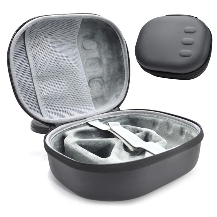 For Meta Quest 3 VR Headset Carrying Case EVA+Coral Fleece Portable Storage Bag
