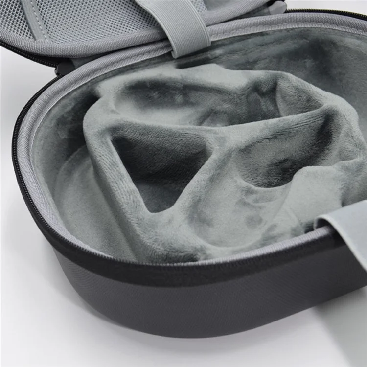 For Meta Quest 3 VR Headset Carrying Case EVA+Coral Fleece Portable Storage Bag
