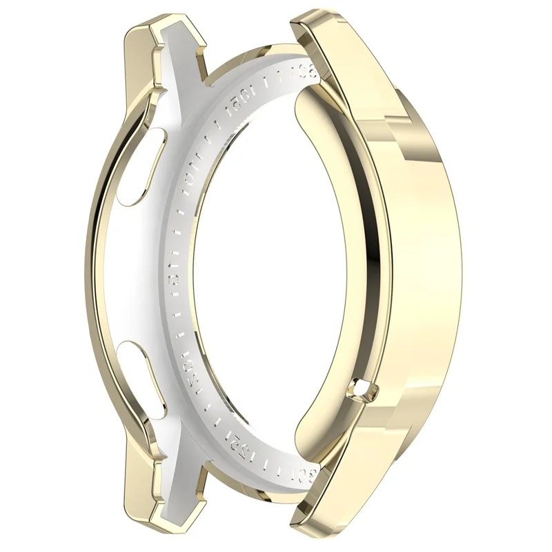For Xiaomi Watch S3 TPU Watch Protective Case Electroplating Anti-drop Cover - Light Gold
