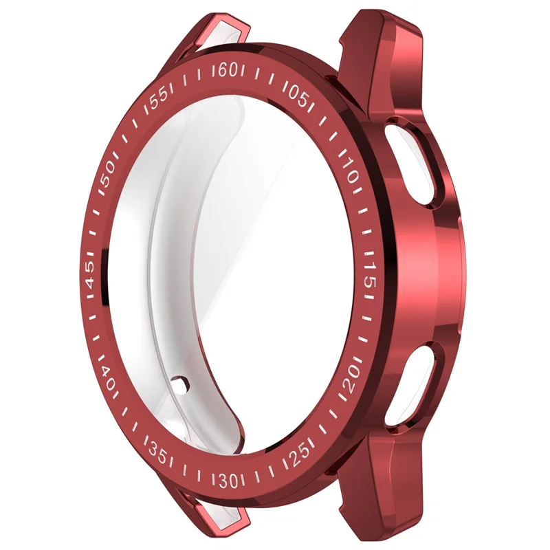 Für Xiaomi Watch S3 TPU Watch Protective Case Electroplating Anti-drop Cover - Rot