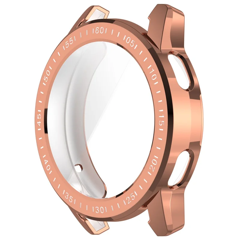 For Xiaomi Watch S3 TPU Watch Protective Case Electroplating Anti-drop Cover - Rose Gold