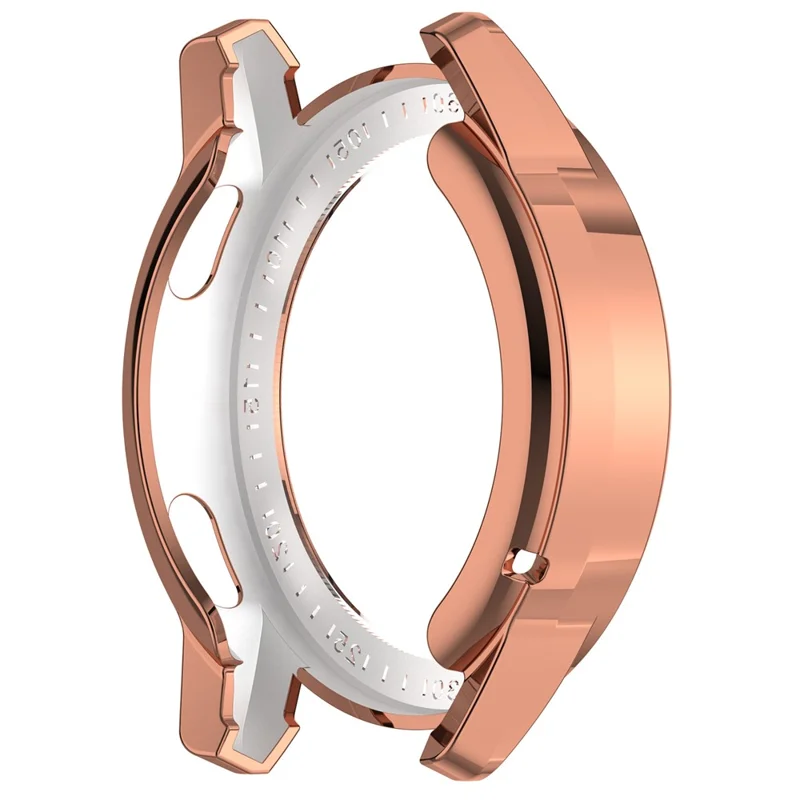 For Xiaomi Watch S3 TPU Watch Protective Case Electroplating Anti-drop Cover - Rose Gold