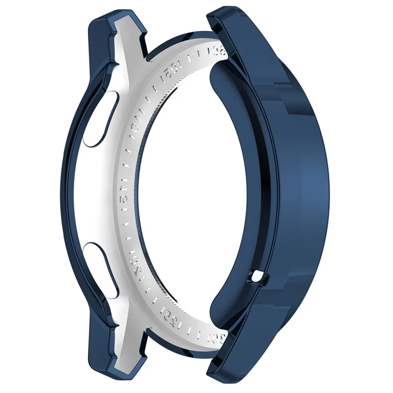 For Xiaomi Watch S3 TPU Watch Protective Case Electroplating Anti-drop Cover - Midnight Blue