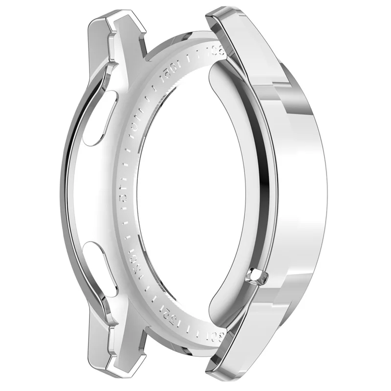 For Xiaomi Watch S3 TPU Watch Protective Case Electroplating Anti-drop Cover - Silver