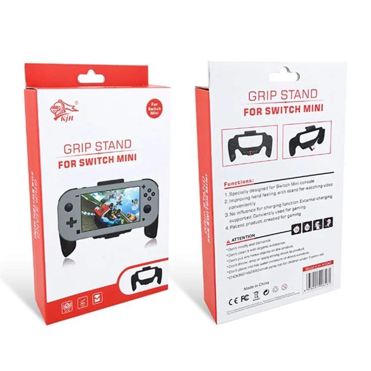 KJH NS-040 For Nintendo Switch Lite ABS Game Console Desktop Holder Stand Grip Case