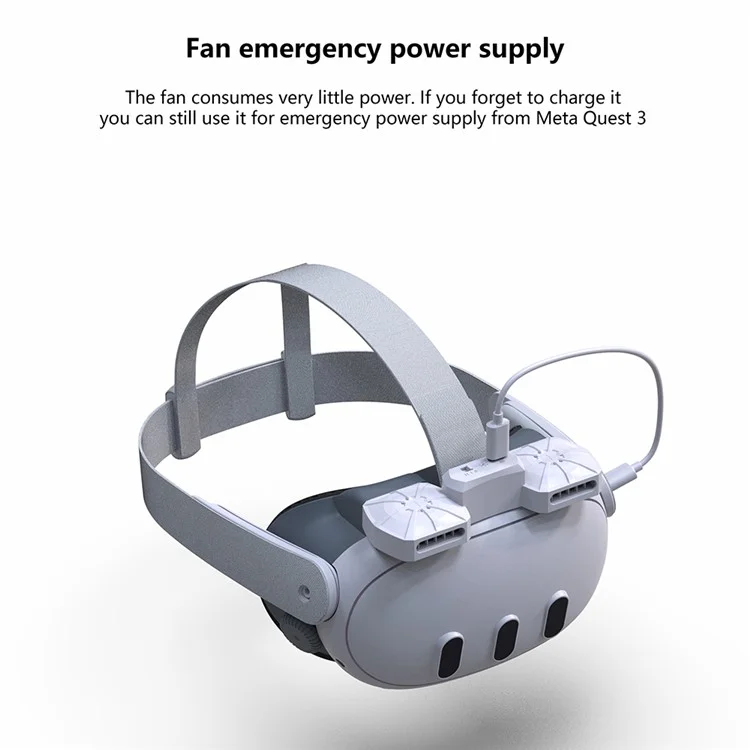 Almohadilla de circulación de aire FIIT VR X3 compatible con la espuma de cuero de repuesto de Meta Quest 3