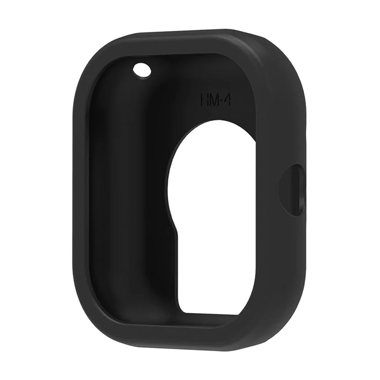 Für Xiaomi Redmi Watch 4 Silikon-Schutzhülle, kratzfeste Smart Watch Case - Schwarz