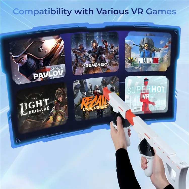 DEVASO Per Meta Quest 3 VR Supporto Magnetico per Controller di Gioco - Bianco